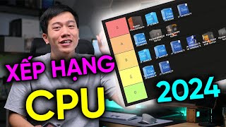 Xếp hạng CPU dưới 100 TRIỆU - Core i9 cũng thường thôi