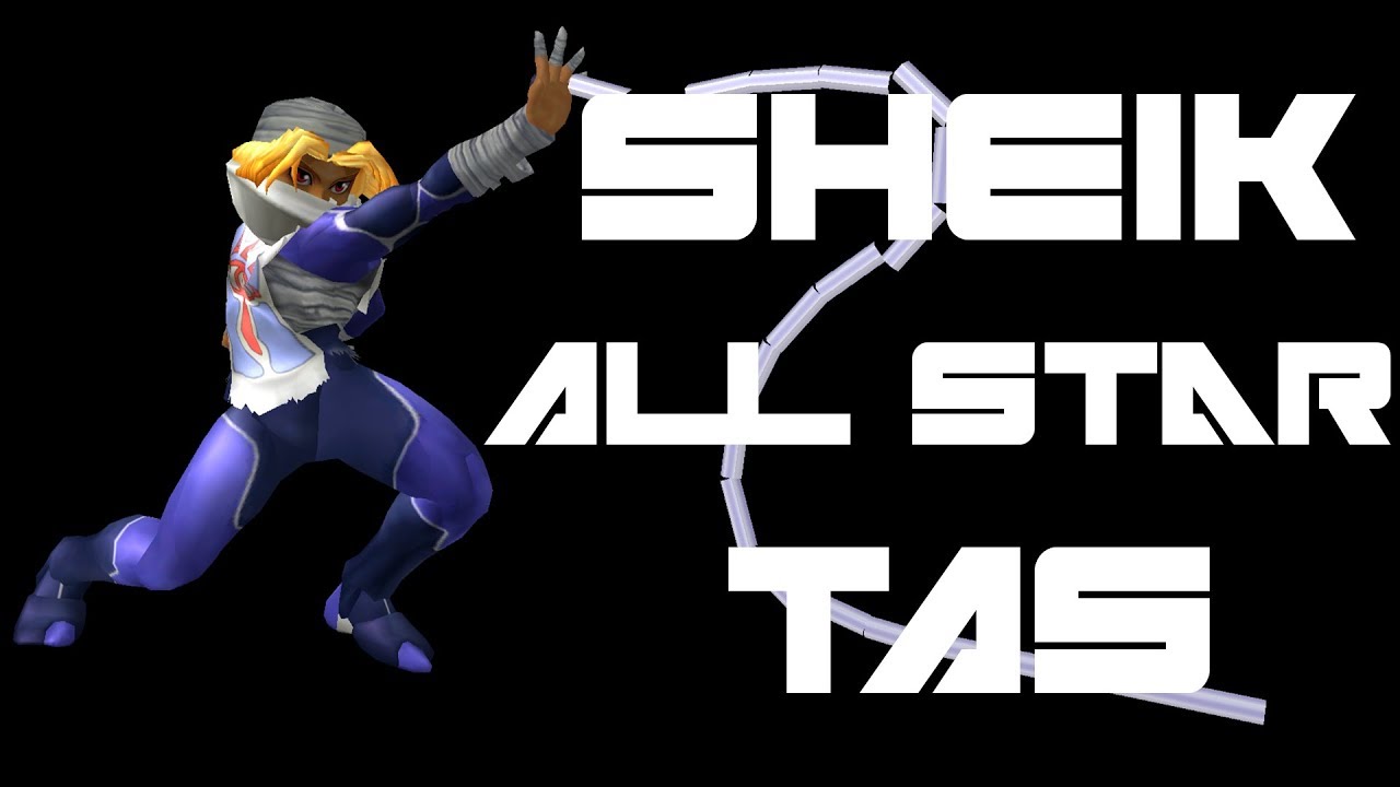 Sheik All Star TAS (Very Hard, No Damage) - SSBM