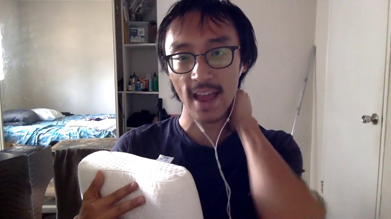 TempurPedic Neck Pillow For Side And Back Sleepers Review YouTube