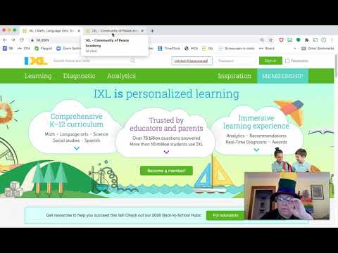 IXL Login Directions