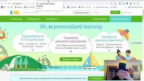IXL Login Directions