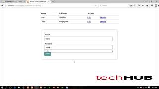 PHP CRUD (Create, Update, Delete) with MySQL on a single page - Part 2
