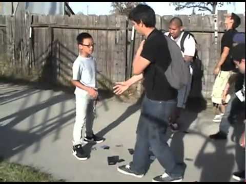 Asian kid vs Big White Bully (Shocking Ending)