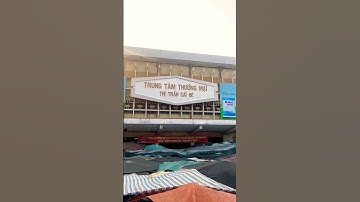 CHỢ CÁI BÈ | CAI BE MARKET, CAI BE TOWN, TIEN GIANG PROVINCE, VIETNAM #shorts