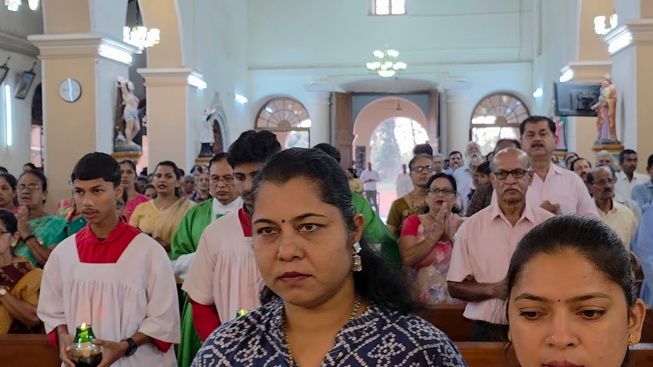 Sunday Holy Mass 18/1/26,  Liturgy by St Antony Ward, Agrar church Bantwal 