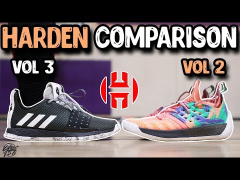 Adidas Harden Vol 3 &amp; Harden Vol 2 Comparison!