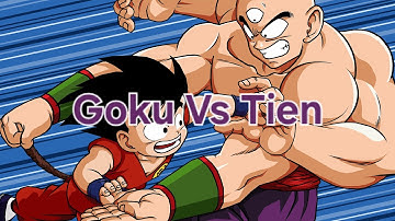 Goku Vs Tien 22nd Martial Arts Tournament Final Full Fight English Dub