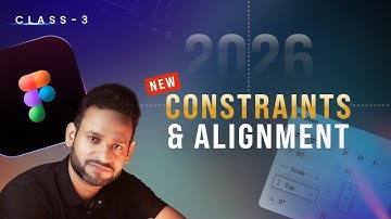 Master Constraints & Alignment in Figma 2026 for Complete Beginners | Class 3 #figma #uidesign #ai