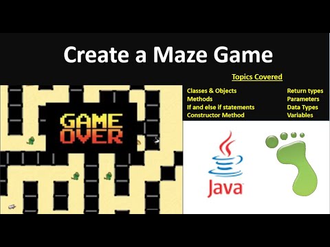 Greenfoot - Create a Maze Game with Java!