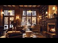 Cozy Night Jazz Music ⛄ Smooth Jazz Instrumental Music at Coffee Shop Ambience for Deep Focus & Work