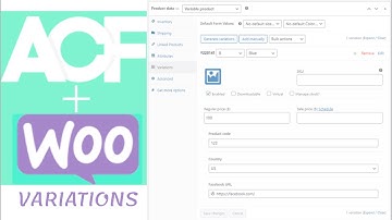 Export WooCommerce Product Variations with Custom Fields created using ACF For WooCommerce Variation