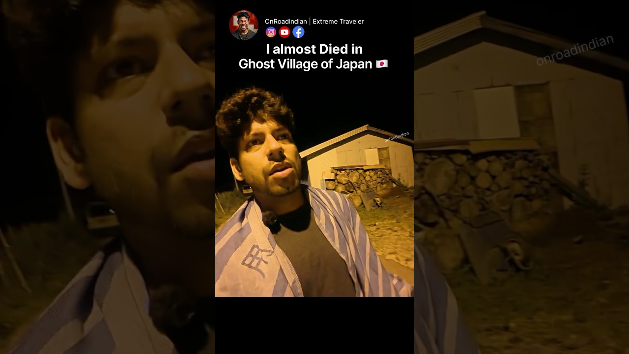 I almost died in Japan Ghost Village🇯🇵 