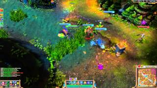 200-500 ping Vayne teamfighting
