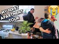 APARTMENT TOUR: FURNISHED BEDROOM, KITCHEN & BATH+ FOOD SHOPPING & GOODBYE TO MY PARENTS *EMOTIONAL