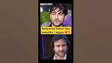 👨‍👦Like Father, Like Son Bollywood Stars & Their Mini Versions #bollywood #father #duo #viral #yt