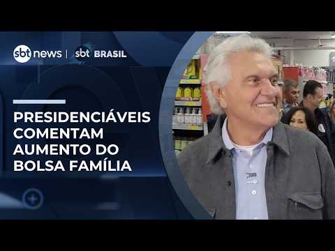 Presidential candidates comment on Bolsa Família adjustment announced by Lula | #SBTBrasil