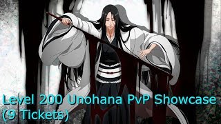 Bleach Brave Souls - Level 200 Unohana PvP Showcase