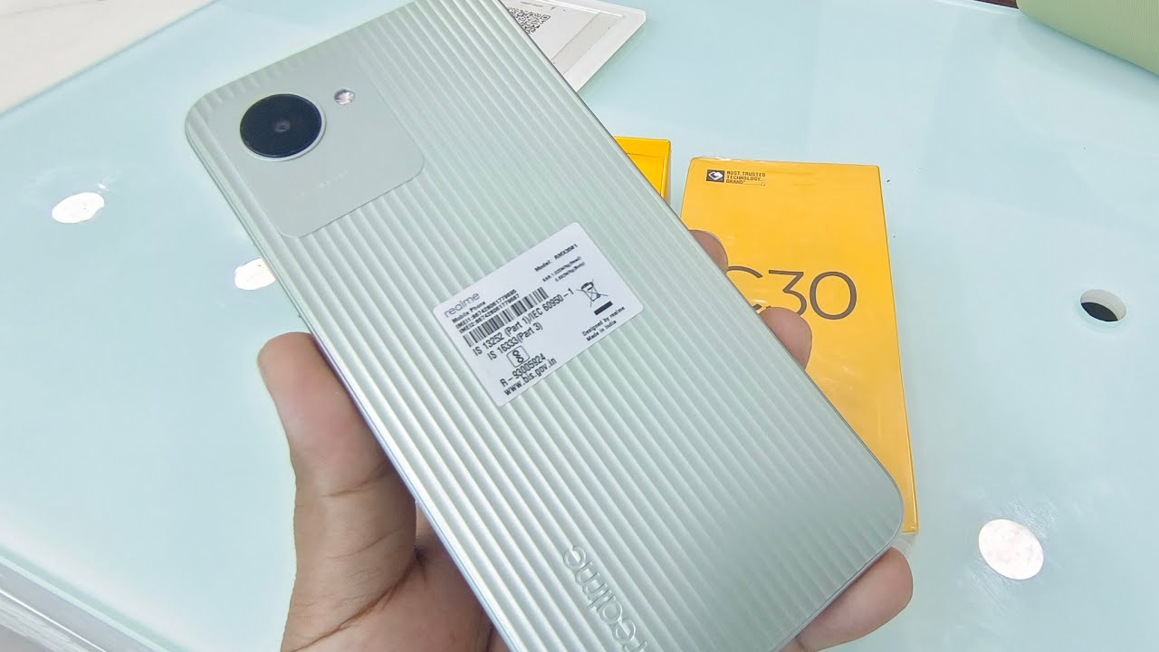 Realme C30 3GB/32GB Unboxing, First Look & Review !! realme C30 Price ...