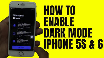 How To Enable Dark Mode On iPhone 5s & 6 No JailBreak/No Tweak ( Latest 2021)