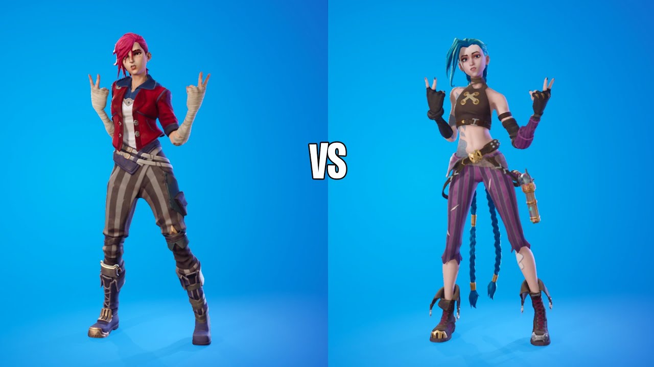 League Of Legends Vi And Jinx