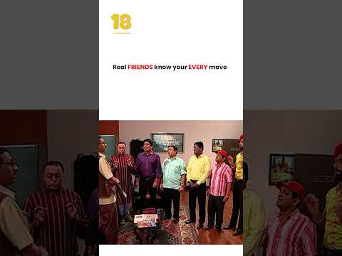 Real friends know your every move  !#tmkoc #funny #jethalal #daya #shortsfeed