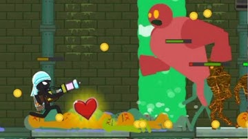 Zombie Boss Sewer Chapter 6 level 60 Stickman Zombie Shooter gameplay [ Sokaraja Gamer ]