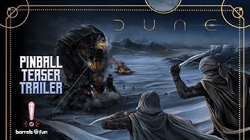 DUNE Pinball Machine Reveal – Power Over Spice, Is Power Over Everything