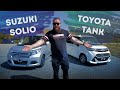 Toyota Tank и Suzuki Solio идеальные микровены! 1.0 турбо против 1.2