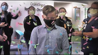 Elijah Rings The Bell On His Last Day Of Cancer Treatment