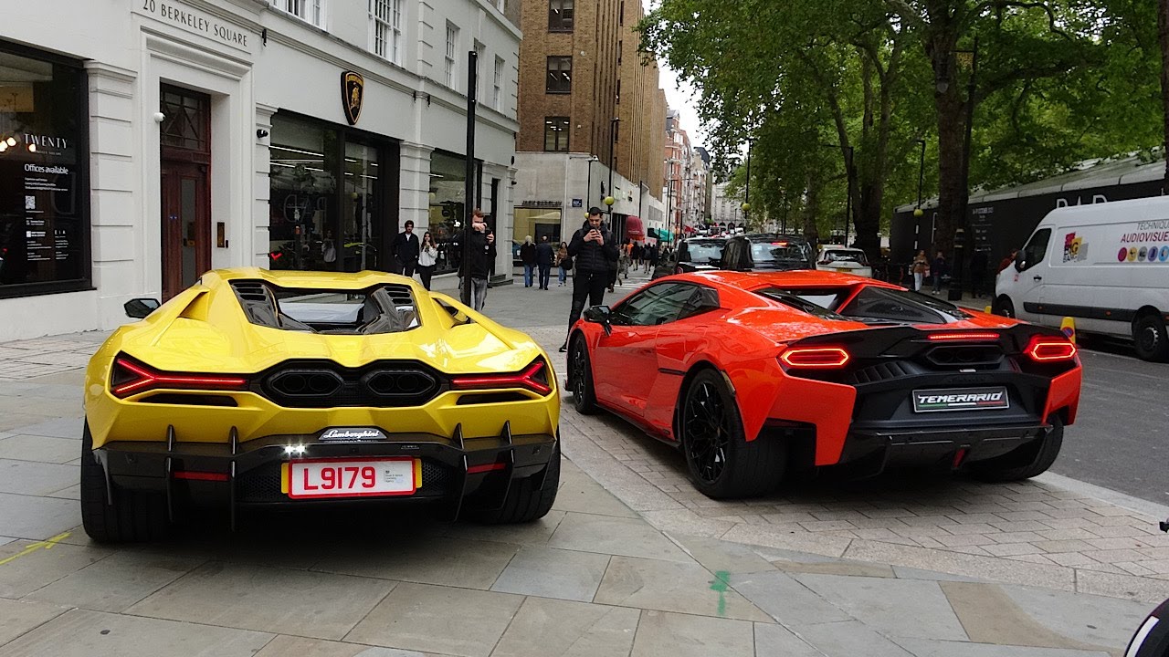 Supercars in London October 2025