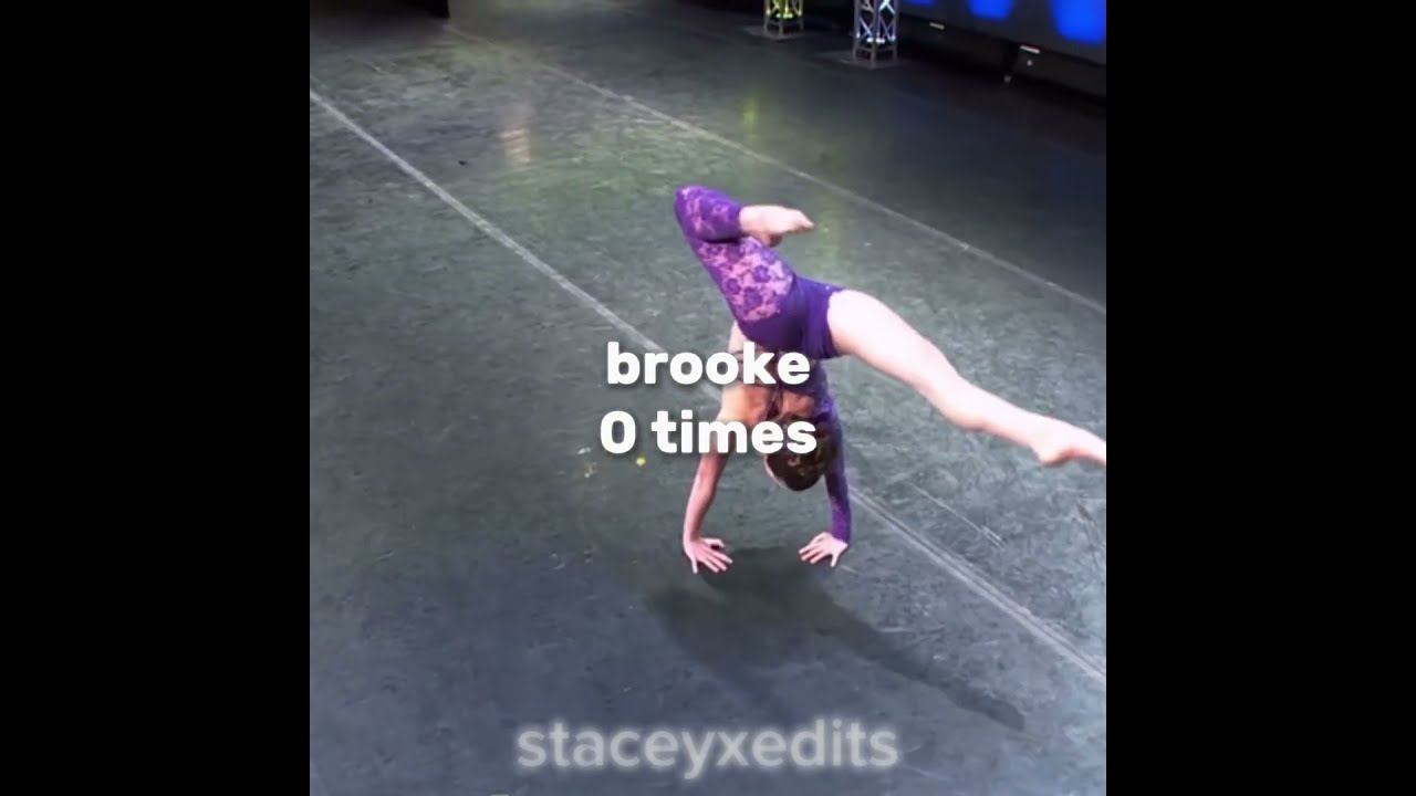 How Many Times Each Girl Forgot Their Solo Aldc Dancemoms Abbyleedancecompany Aldcedit 