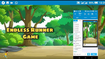 Game Making - Endless Running game #sketchware #java #sketchwarepro
