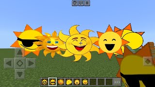 Sprunki Mr. Sun new phase incredibox in Minecraft PE