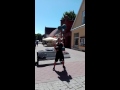Basketball freestyle 4 basketballs juggling