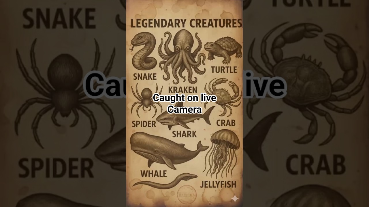 legendary creatures caught on Live camera