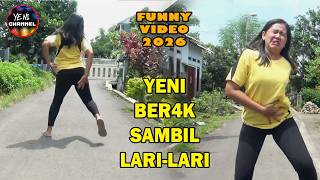 Pintu Rumah Terkunci Yeni Ber4K Di Celana Sambil Lari