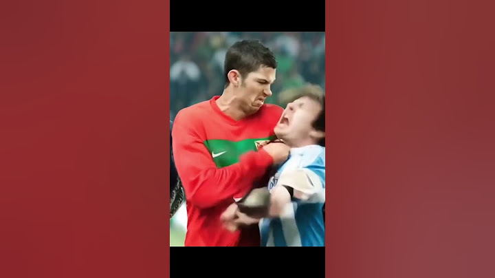 Cristiano Ronaldo'nun Messiye yaptığı Hareket 😂 #futbol #mizah