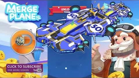 Merge Plane | Unlocking Plane No.50 Max Level