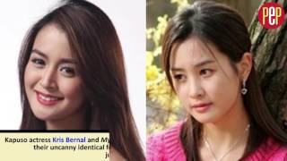 14 Pinoy Celebs With Korean Star Look-Alikes