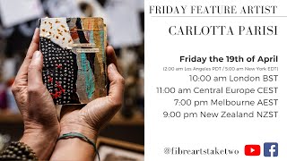 Friday Feature Artist - Carlotta Parisi