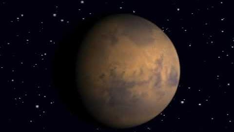 Blender 3D Mars Rotation