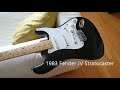 Guitar Demo 1983 Fender JV Stratocaster