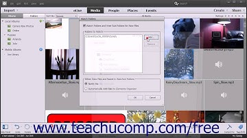 Photoshop Elements 13 Tutorial Setting Watch Folders (Windows Only) Adobe Training