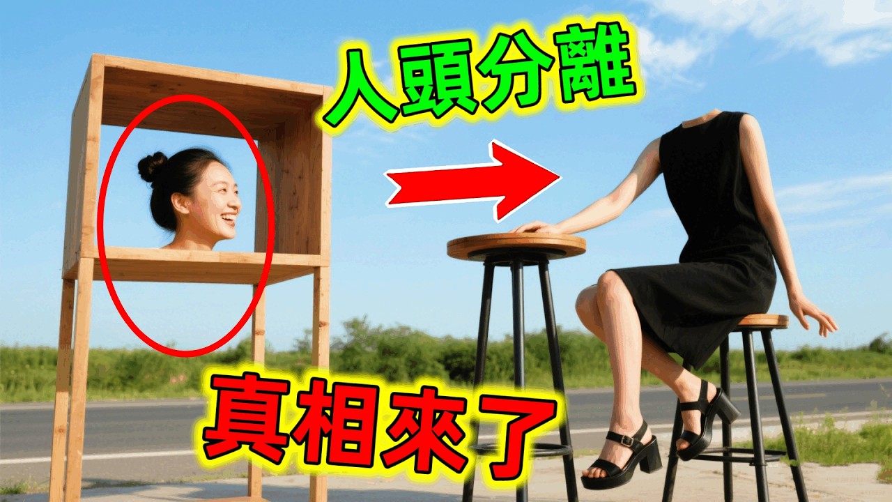 最新魔術揭秘｜「頭與身體分家」這是怎麼做到的？竟然騙過所有人！網民：我學會了#魔術揭秘 #魔術解密 #魔術教學 #魔術揭秘教學 #魔術 #世界之最 #王宇觀地球