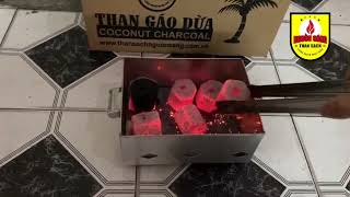 Than Gáo Dừa loại 1 - hướng dẫn sử dụng Than Không khói