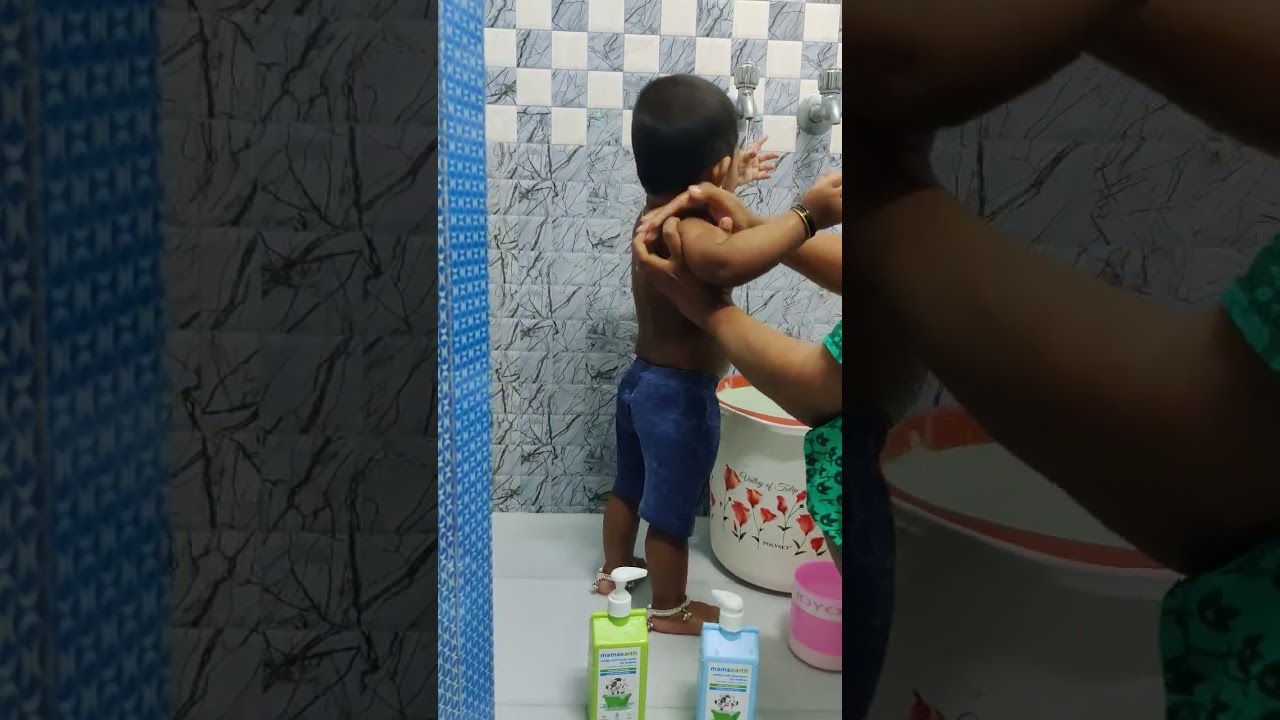 Mama Earth baby body wash and Shampoo kuliyal 🥶🌊💆