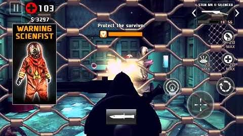 Dead Trigger 2 / Sten MKII Silenced Gameplay