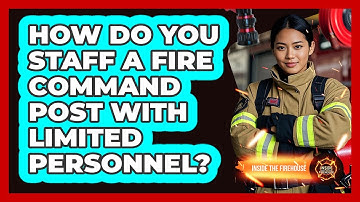 How Do You Staff A Fire Command Post With Limited Personnel? - Inside the Firehouse