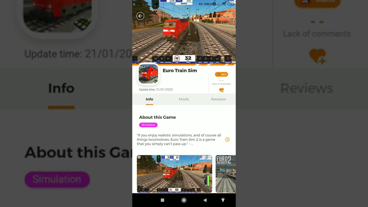 mod apk of euro train sim 2