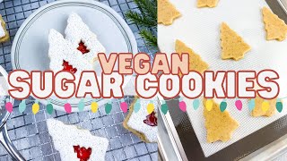 How to Make Perfect Vegan Sugar Cookies from Scratch! 🎄👩🏻‍🍳